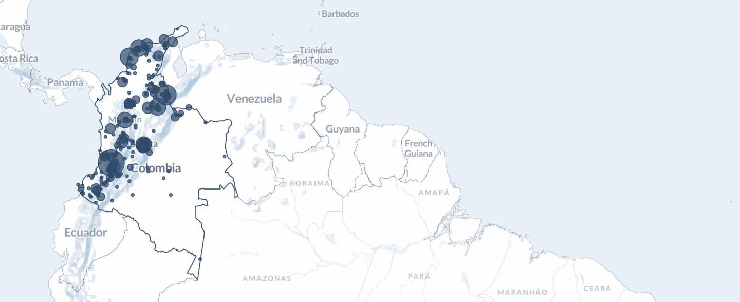 ACLED Explorer - colombia