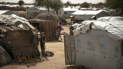 A camp for displaced persons in Burkina Faso, May 2024. Fanny Naoro-Kabr&eacute;/AFP via Getty Images