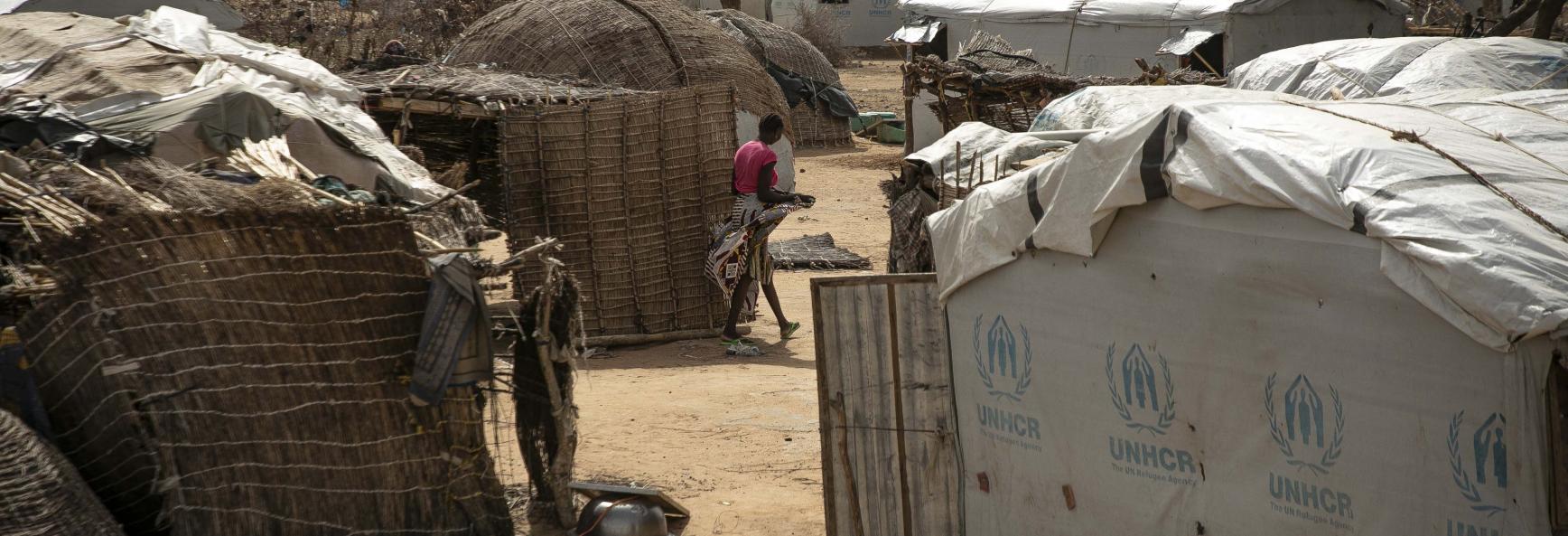 A camp for displaced persons in Burkina Faso, May 2024. Fanny Naoro-Kabr&eacute;/AFP via Getty Images