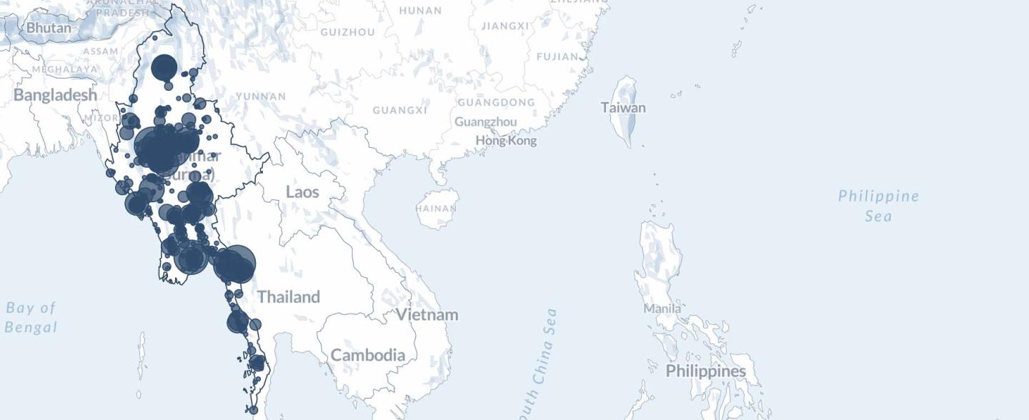 ACLED Explorer - Myanmar - banner